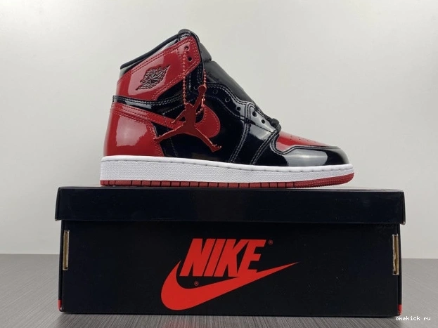 Rep Onekick 1 OG Jordan Air 555088-063 High Bred Patent 0524